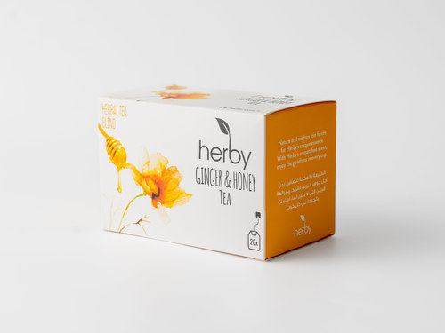 Herby Herbal Tea with ginger and honey 20 bags - Herby Winter Tea with Ginger and Honey Winter Tea, which will warm you up with the power of ginger and the miracle of honey, will be indispensable in cold weather.