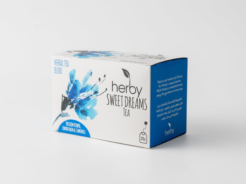 Herby Herbal Tea Sleep tea 20 bags - Turkey - Plants are giving, so they help you fall asleep easily and get quality sleep.Contents
May chamomile, fennel, lemon balm, blackberry leaf, lavender, orange leaf, passiflora (passionflower), rooibos, cinnamon, lemongrass, aromas (orange, orange blossom)Share
