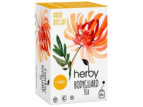 Herby Herbal Bodyguard Tea 20bags - This delicious blend combines herbs with Vitamin C to support the normal function of the immune system.