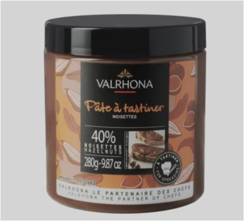 كريمة البندق 40% فالرونا - Discover our 40% hazelnut chocolate spread for even more delicious and greedy pastries and snacks.