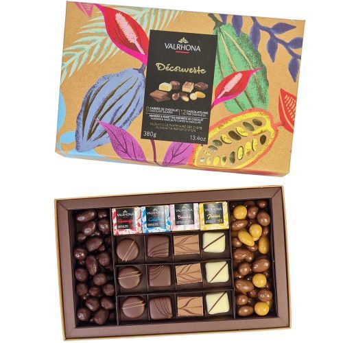 VALRHONA CHOCOLATES DISCOVERY GIFT BOX 380G-FRANCE