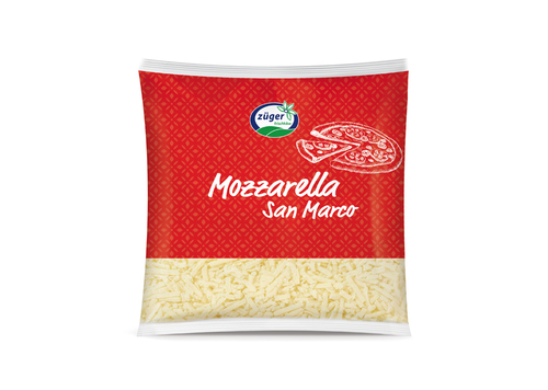 جبنة موزاريلا مبشورة 2 كجم