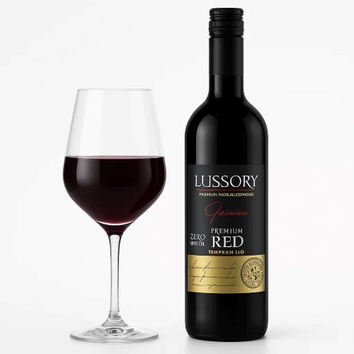 Balsamic  - LUSSORY PREMIUM RED TEMPRANILLO 0.0 % NON-ALCOHOLIC SPAIN - Tempranillo red wine from the vineyards of La Mancha. It is carefully prepared so that the alcohol content is removed just before bottling, preserving its organoleptic characteristics, removing only the alcoholic and caloric content of this red wine with an ample fruit-laden manifestation, rich in nuances of red fruit. This 0.0% red wine is a marvellous complement to meat dishes and dark fish.Halal Certified