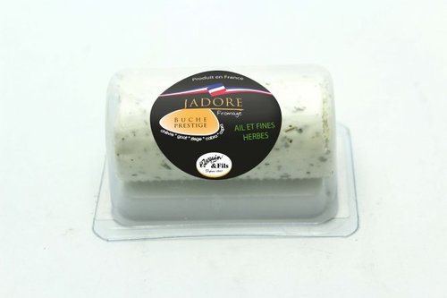 Buchette Herbes Jadore - 100G-France - A specialty with a fresh and pleasant flavor, featuring a delicious blend of garlic and herbs. A delight for the whole family.