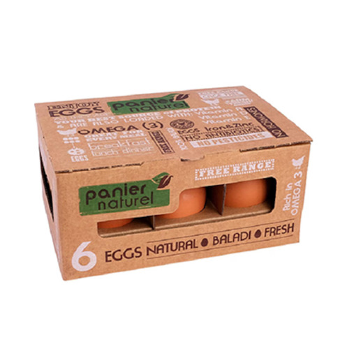 Panier Natural Eggs 6 eggs - It has high dietary content, protein, smell and tastes rich. These are one of the natures most wholesome and costeffective foods.