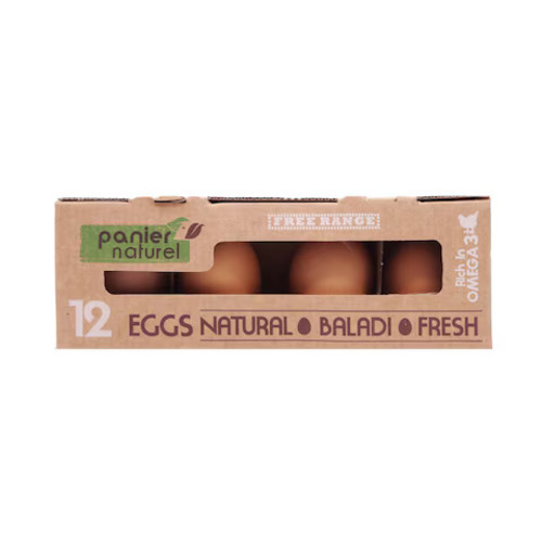 Panier Natural Eggs 12pcs - It has high dietary content, protein, smell and tastes rich. These are one of the natures most wholesome and costeffective foods.