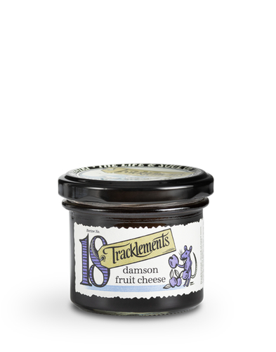Damson Fruit Cheese 120g - Deeply fruity and rich, this intense damson preserve is a must for strong cheeses.