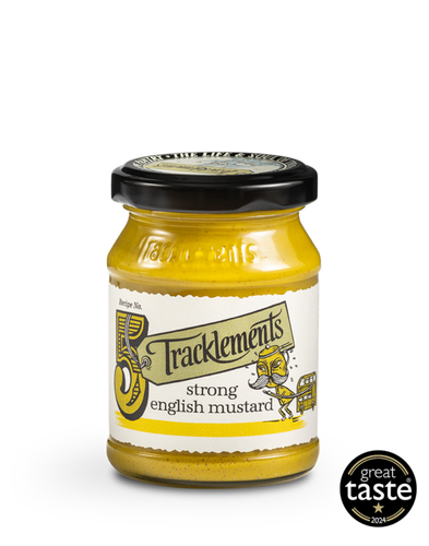 Strong English Mustard 140g - Made as the Victorians liked their mustard: as hot as the devil’s pitchfork. Our English mustard adds a blast of heat to gammon or bangers.