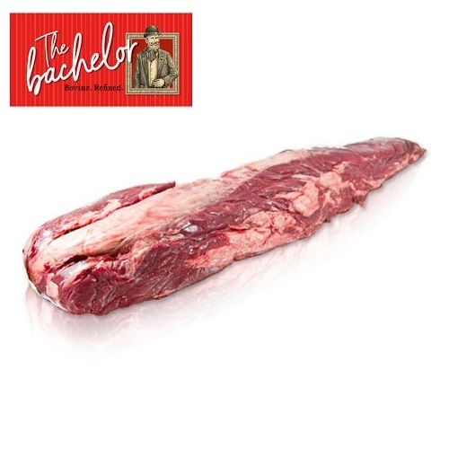 BACHELOR FROZEN ANGUS TENDERLOIN MB2+ Average Weight: 3.0kg to 3.3kg-Australia - The Bachelor is premium Black Angus beef that delivers a consistently tender, juicy and rich flavoured eating experience every time.