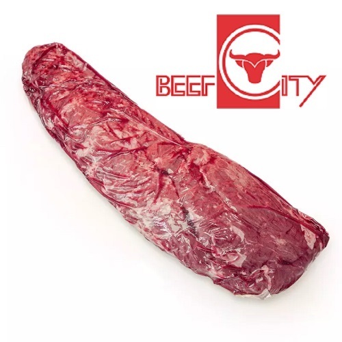BEEF CITY FROZEN TENDERLOIN MB2+ Average Weight: 3.0kg-AUSTTRALIA - Beef City is one of only two integrated feedlot and
processing facilities in Australia, ideally located in the prime grain and
cattle producing region of the Darling Downs in south east Queensland.\
The cattle are walked from the feedlot to the plant,
minimising stress to achieve the highest eating qualities such as tenderness
and juiciness.
JBS Australia controls the entire grain fed process from
cattle selection, transport, feedlotting and production, providing an
unparalleled level of animal care, product quality, customer service,
consistency and traceability.