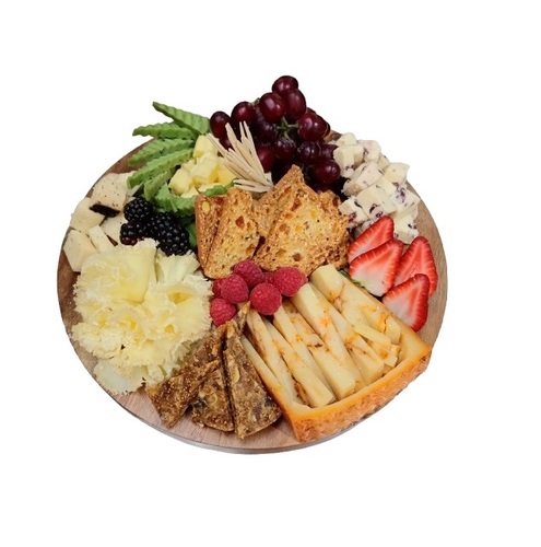 Basic cheese Platter - Serves 4-5 Persons
- 5 Types of Premium Cheeses
- Our bonne MamanHoney  
- Dried Fruits & Nuts
- Seasonal Fresh Fruits