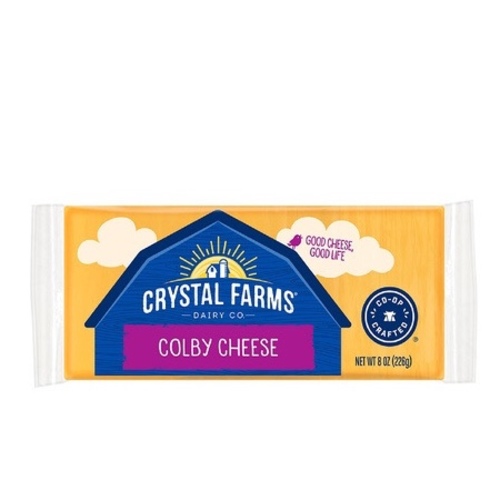 Crystal Farms Colby Cheese 226g