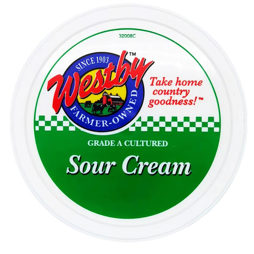 WESTBY SOUR CREAM 8OZ (227G)-USA