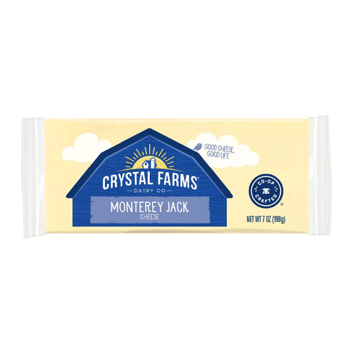 Crystal Farms Monterey Jack 198g Chunk