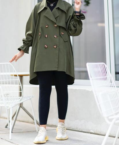 Dark green coat