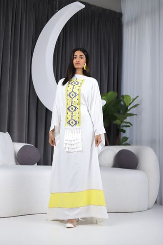 Ramadan Groovy Yellow Dress