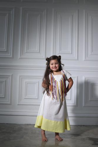 Kid's Sunny White Dress