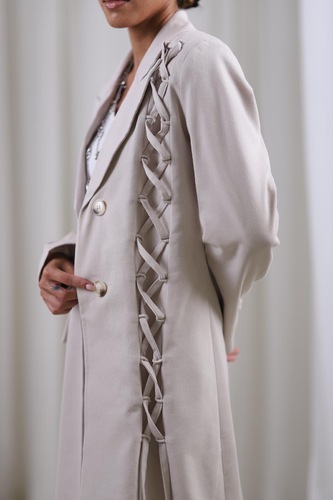 Fall beige coat