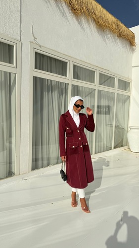 Basic Maroon coat