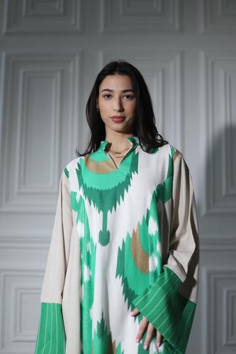 Spunky Green Ramadan Dress