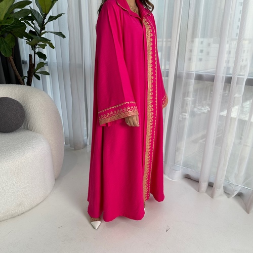 Ramadan Fuchsia Kaftan