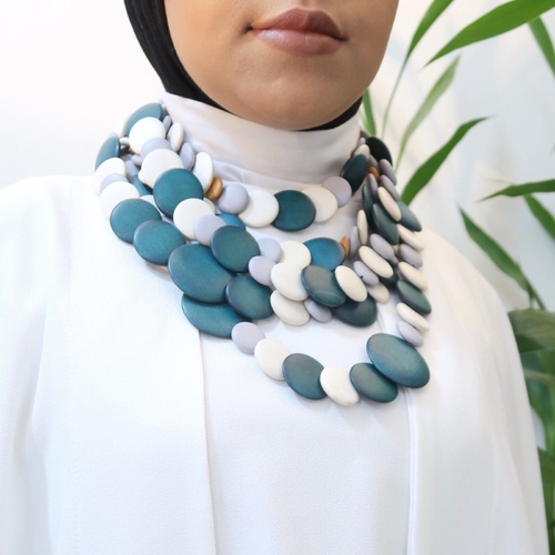 layered necklace