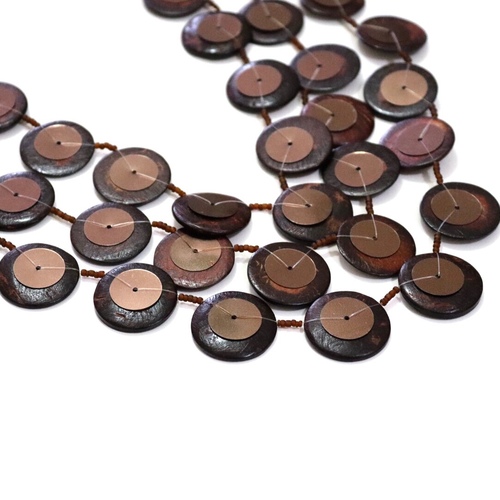 Long layered necklace