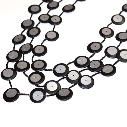 Long layered necklace