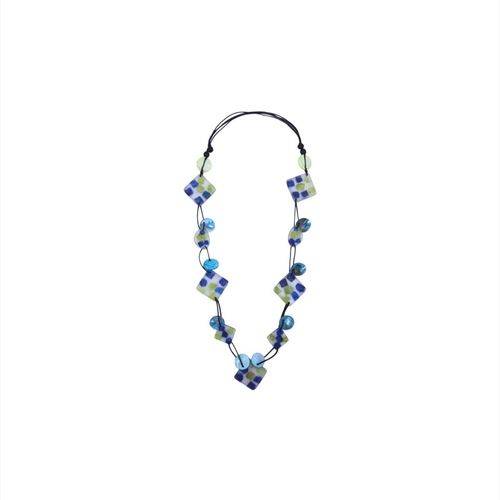 Collana KW - summer - Materials : resin  Length : 45 CM ( LONG / ADJUSTABLE )