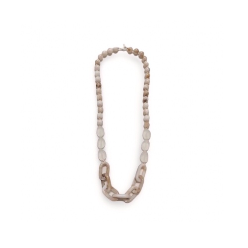 Marble chains - Materials : acrylic beads  Length : 44 CM ( LONG / ADJUSTABLE )