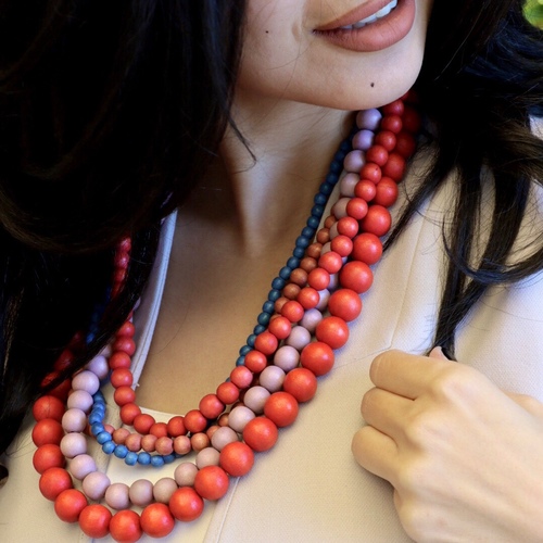 colorful necklace