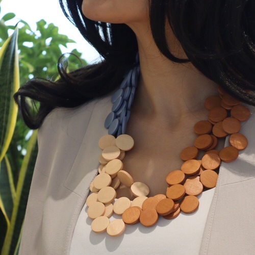 New  circle necklace