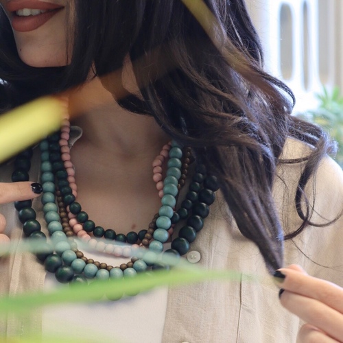 colorful necklace