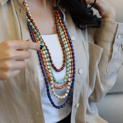 joker - Materials : tagua Length :  52  CM ( LONG / ADJUSTABLE )