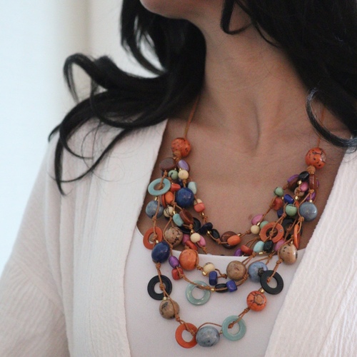 colorful necklace