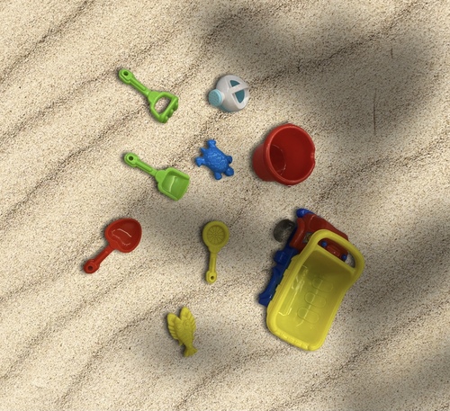 sand play tools