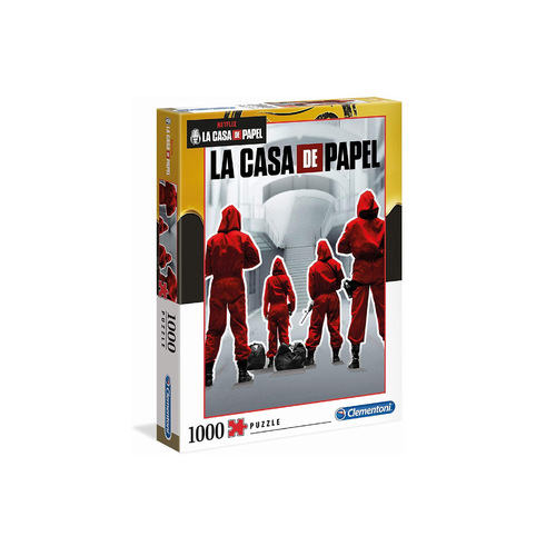 la casa de papel puzzle 1000