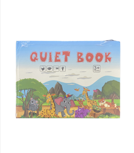 quiet book animals - The
Quiet Bookhelps
to Intellectual
development Brain
development Hands-on
ability 



















Age
+3