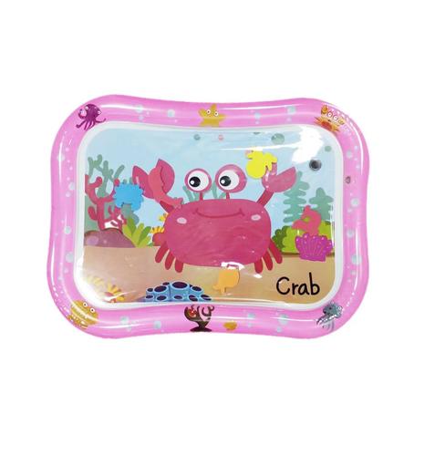 Water mat - crab - the water mat improves baby ability to move, enhance physical fitness, promote brain development and enhance crawling ability. ( size 66*50 cm)