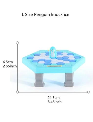 Penguin and ice - 【Enhance children's ability】Penguin Trap Board Game designed for children over 3-6 years old, it can enhance children's reaction ability and promote brain development.. 【Easy to play】According to the turntable rotating wheel and knocked the ice and move on.Whoever makes the penguin fall will lose the game. The installation process is very simple, and both parents and children can start it easily.. 【Safe and durable Material】The penguin ice-breaking toy is made of non-toxic and environmentally friendly materials, making it safer for children to play. And it can cultivate children's logical thinking skills ability and promote the development of children's eye-hand coordination ability.. 【Increase interaction】Save penguin table game is simple but fun, saving penguins can promote parent-child interaction, and it suitable as a gift for children. You can play with your family and create a warm and happy family atmosphere..