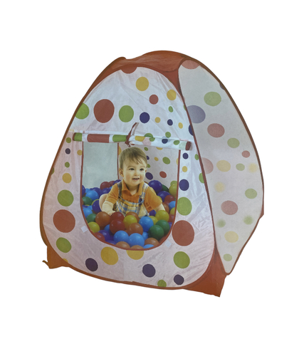 magic ball house - contains 1 play house & 100 color balls length 33 inch width 33 inch height 51 inch