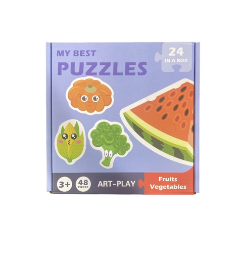 puzzles my best  fruits vegetables