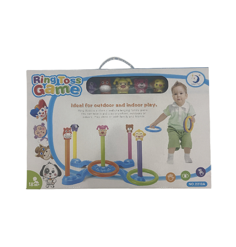 ring toss game animals - It
is a fun classic game to play with your beloved family. Simply throw the ring
into the target that has been given points according to the difficulty level.
This game can train eye-hand coordination and can be played by children and
adults.   Features:   Suitable
for children aged 18 months and above Material:
Plastic Training
the child's eye and hand coordination  



























Product
dimensions: 56 x 7 x 27 cm