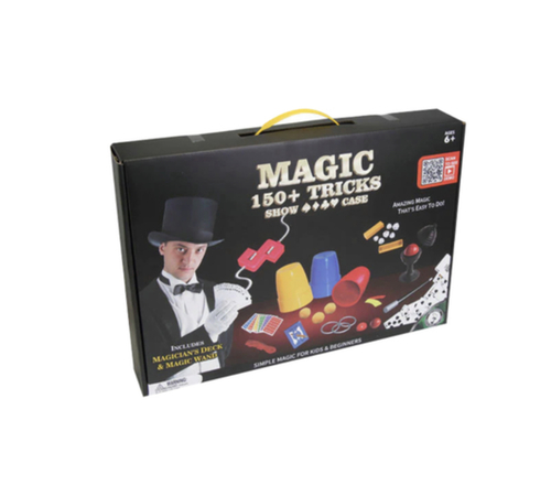 magic 150 tricks - 150 various tricksMake the eventWith instructionsAge +6