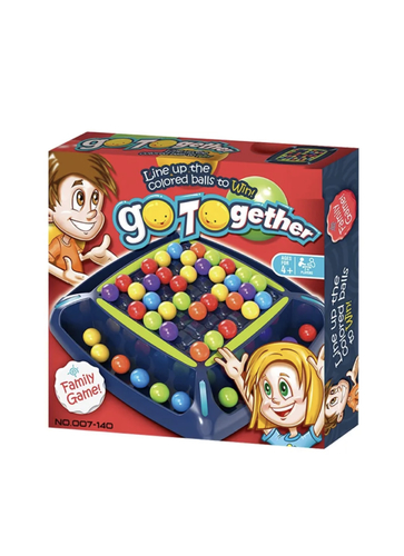 Gather Color - The game of collecting similar colors is a
wonderful game to introduce children to the world of colors, in a very fun and
useful way, by trying to collect balls of the same color.     Gather Color game contains:  44 balls in green, yellow, orange, blue, and purple  Base for playing.   How to
play:   We start by arranging the balls on the board
so that no two balls of the same color touch in length or width.  Place an empty space in the middle of the
board.  Each player pushes a row or column of balls so
that two or more balls of the same color touch.  Each player collects the balls he gets when
balls of the same color touch and places them in his goal.  The row or column must be pushed as far as
possible.  If there are no possible moves, the player is
allowed to make an additional move, so that the second move results in at least
two balls of the same color touching.  Each player counts his points so that every
three balls of the same color count as one point.  The winner is whoever gets more points.     Dig deeper:  Suitable age: +6 years.  Number of players: 2 to 4 players.   Skills developed by Gather Color:  The color collecting game develops and
introduces you to the world of colors.   









































The color collecting game increases good
thinking and problem-solving skills.