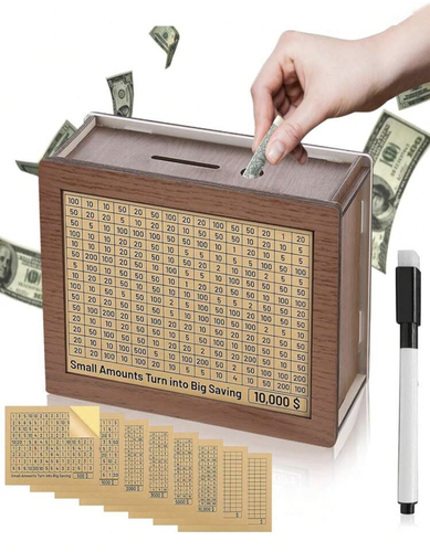1000 Savings Challenge Piggy Bank