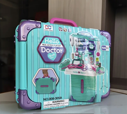 hello real action play set doctor