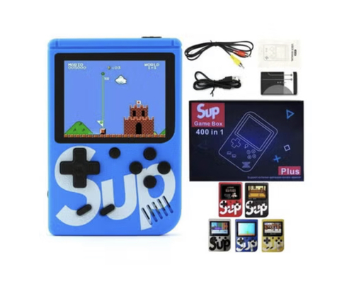 500 games in one device, blue