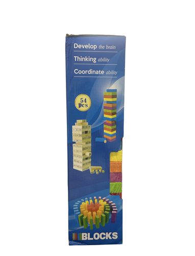 Giant colorful Jenga