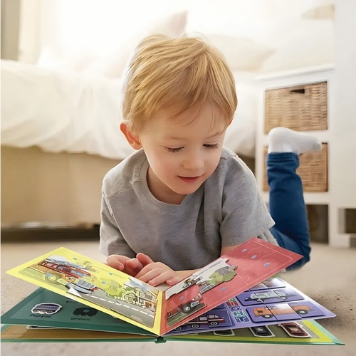 Busy Book / Quiet Book / Activity Book Montessori Early Learning Busy Book for Toddler Children Kids